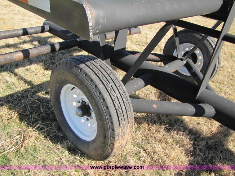 image for item C9597 2008 KWF eight bale hay trailer with Quick-tach hay spike