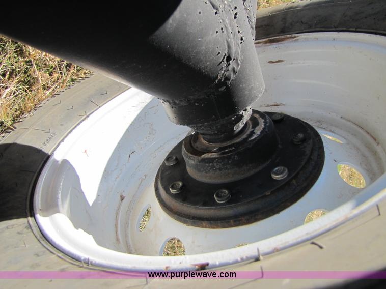 image for item C9597 2008 KWF eight bale hay trailer with Quick-tach hay spike