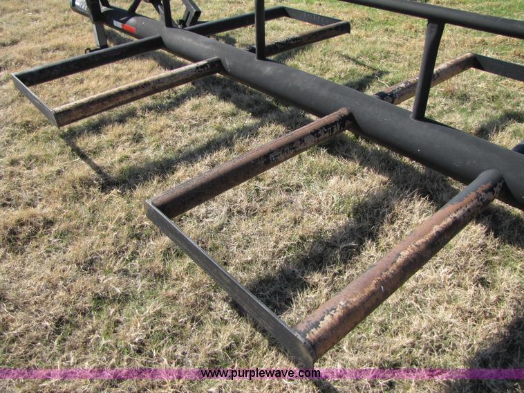 image for item C9597 2008 KWF eight bale hay trailer with Quick-tach hay spike