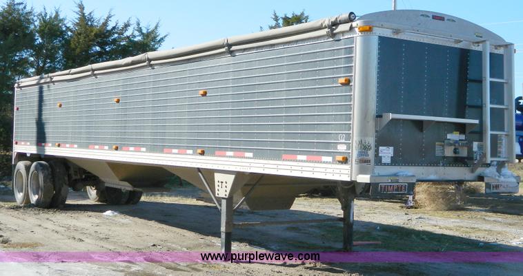 image for item D8608 2010 Timpte Super Hopper 42' grain trailer