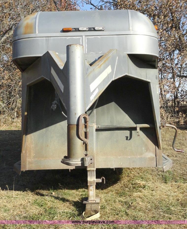 image for item H9019 1994 Kodiak 17' gooseneck trailer