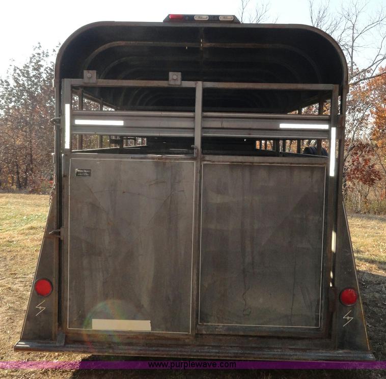 image for item H9019 1994 Kodiak 17' gooseneck trailer