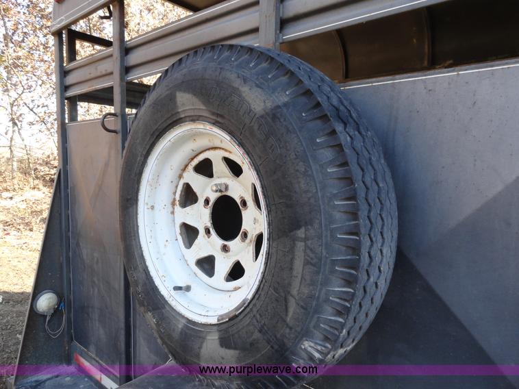 image for item H9019 1994 Kodiak 17' gooseneck trailer