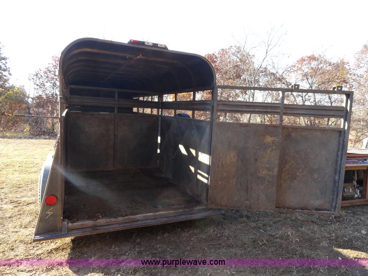 image for item H9019 1994 Kodiak 17' gooseneck trailer