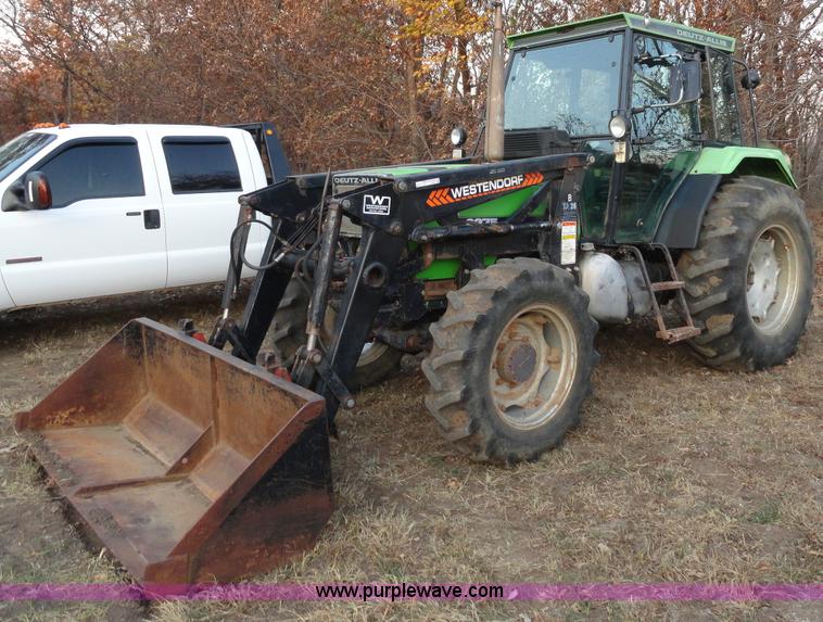 image for item H9021 1988 Deutz Allis 6275 MFWD tractor