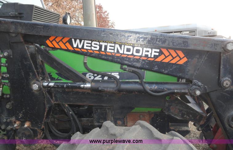 image for item H9021 1988 Deutz Allis 6275 MFWD tractor