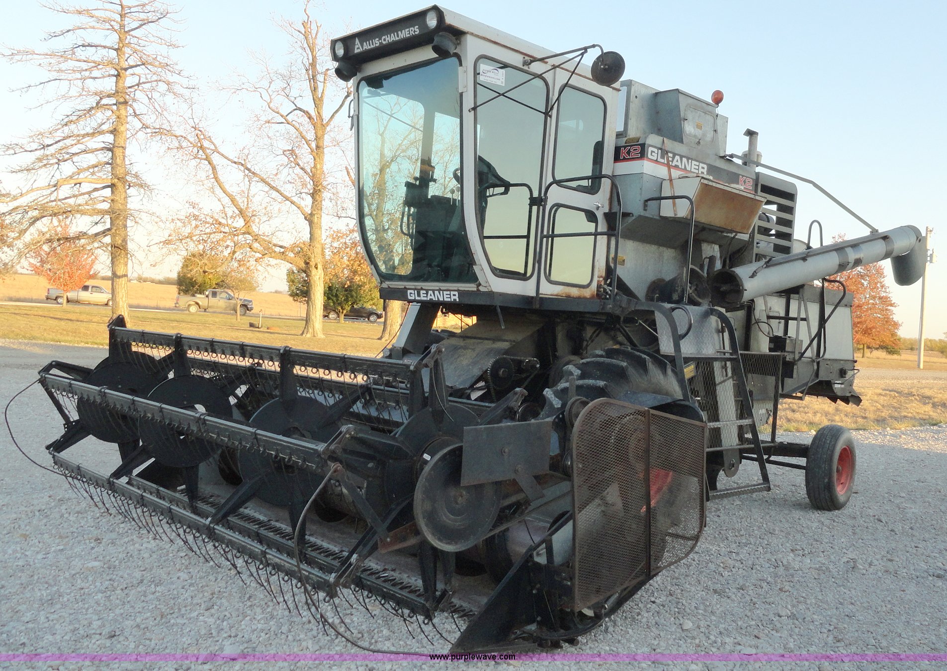 1978 Gleaner K2 combine in KS Item A3301 sold Purple Wave