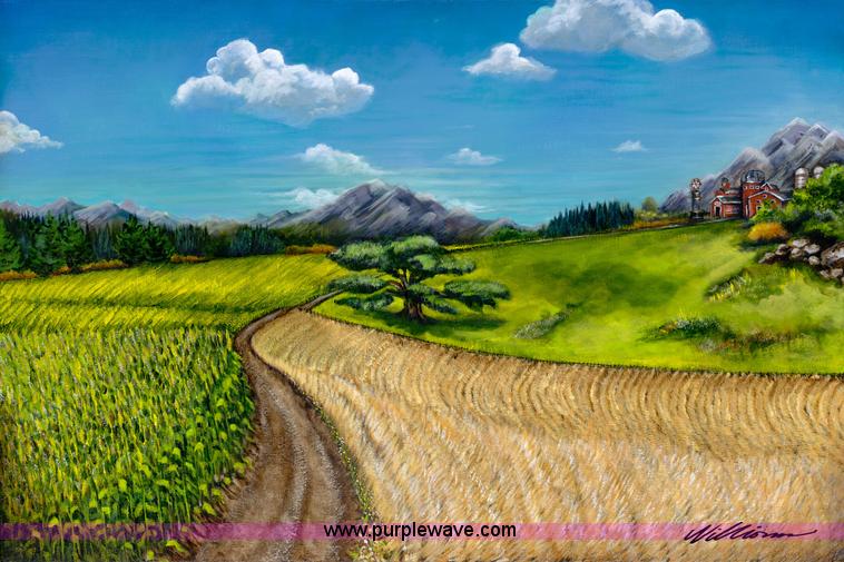 image for item A1361 "American Dream" Original Acrylic\/Oil on canvas