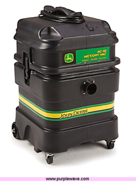 image for item A1371 John Deere 18-gallon Wet\/Dry Vacuum