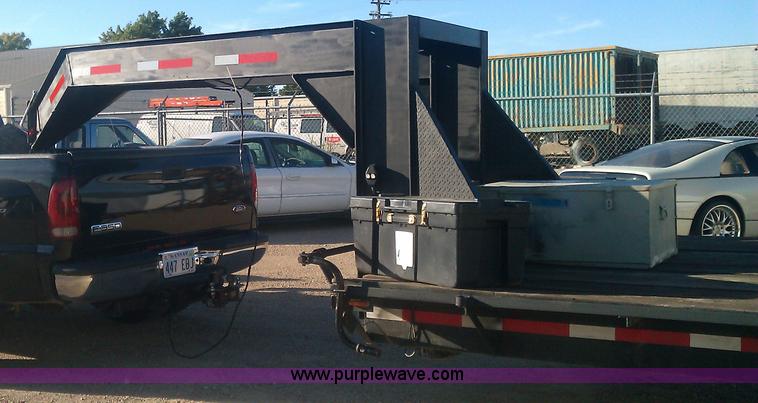 image for item A1645 1966 Alad 45' gooseneck trailer