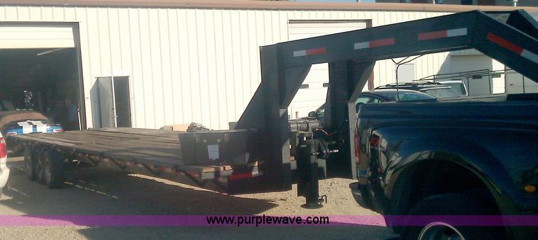 image for item A1645 1966 Alad 45' gooseneck trailer