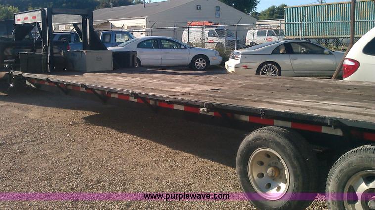 image for item A1645 1966 Alad 45' gooseneck trailer