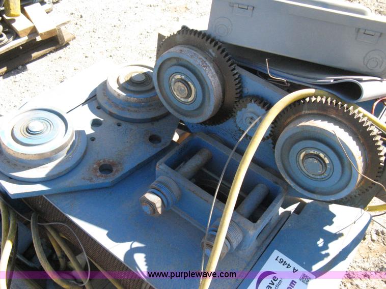 image for item A4461 Shaw-Box motor driven trolley and three ton hoist