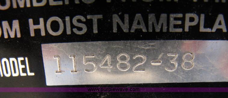 image for item A4462 Shaw-Box motor driven trolley and three ton hoist