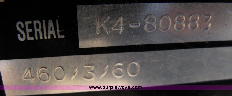 image for item A4462 Shaw-Box motor driven trolley and three ton hoist