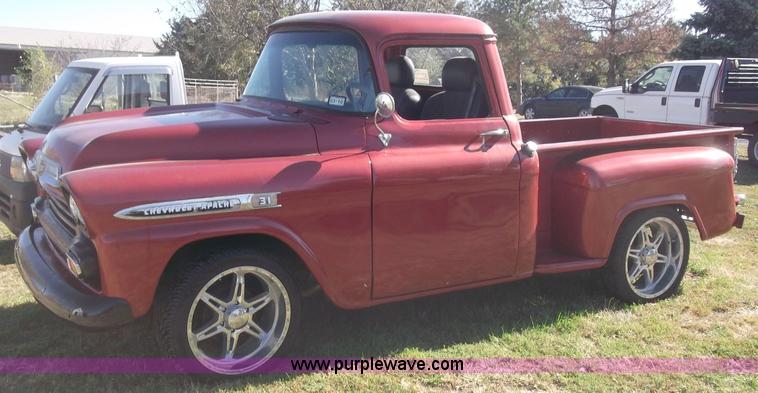 image for item B5058 1959 Chevrolet Apache pickup truck