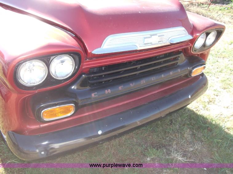 image for item B5058 1959 Chevrolet Apache pickup truck