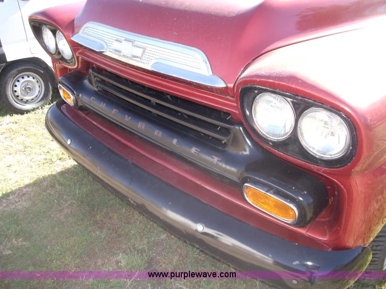 image for item B5058 1959 Chevrolet Apache pickup truck