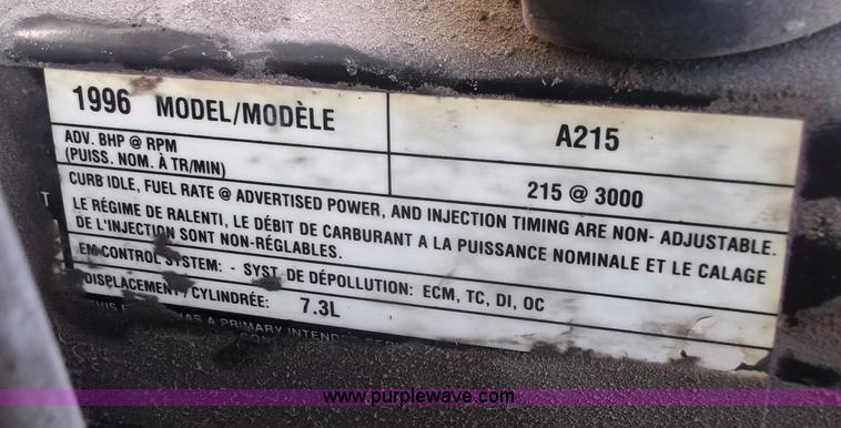 image for item B5061 1996 Ford F350 XLT crew cab pickup truck