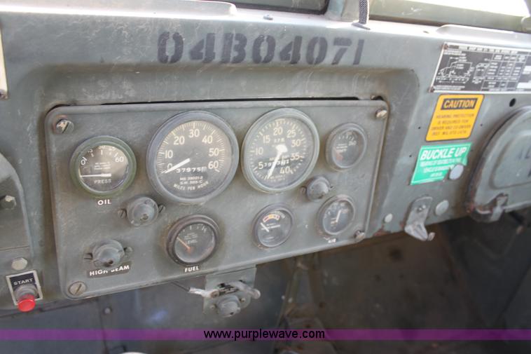 image for item B8624 1971 Kaiser 6x6 army truck