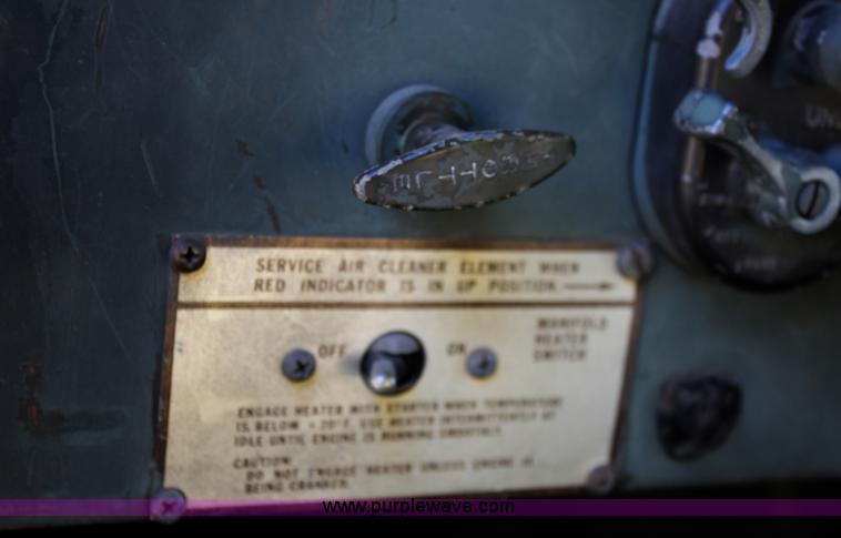 image for item B8624 1971 Kaiser 6x6 army truck