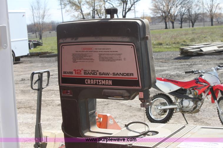 image for item B8668 Sears 12" band saw