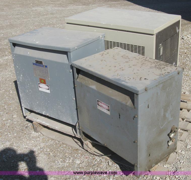 image for item B9602 (3) electrical transformers