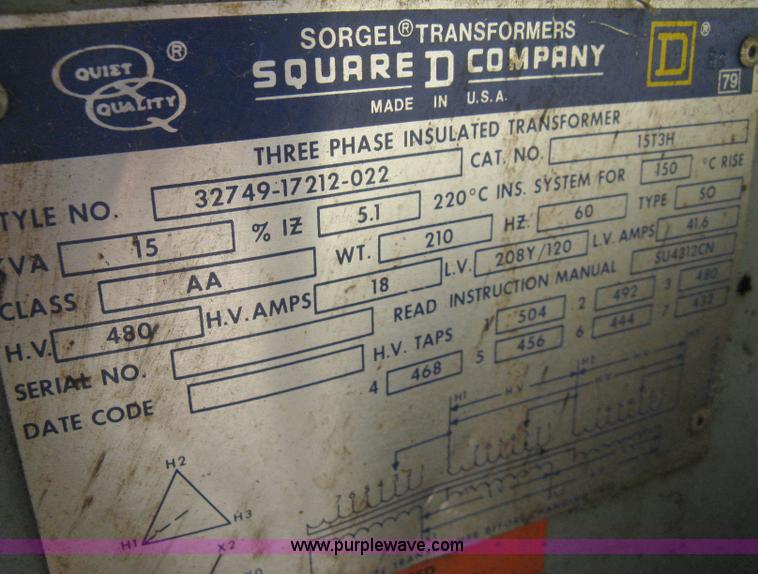 image for item B9602 (3) electrical transformers