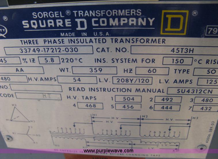 image for item B9602 (3) electrical transformers
