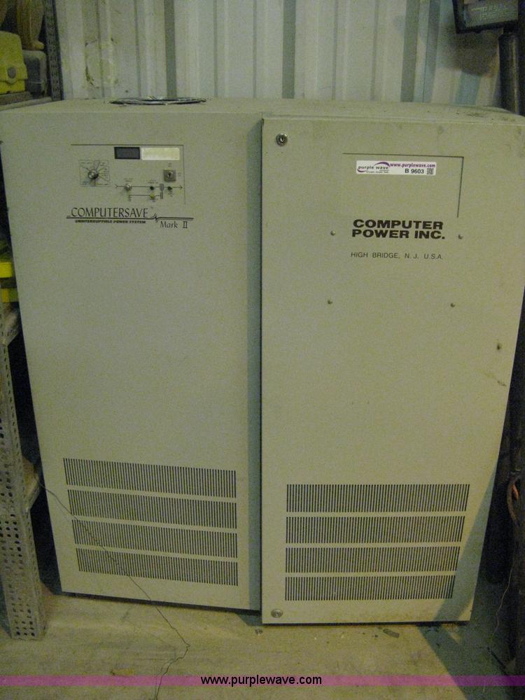 image for item B9603 Computer Power, Inc. Computer Save uninterruptible power system