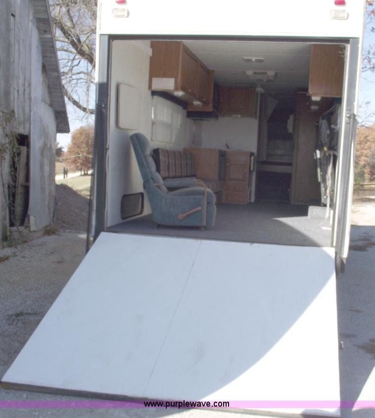 image for item C5709 2001 Forest River 26' toy hauler camper