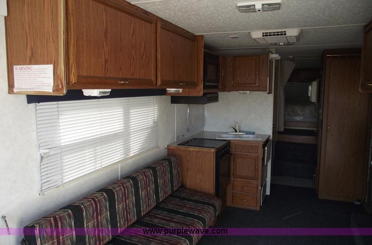 image for item C5709 2001 Forest River 26' toy hauler camper