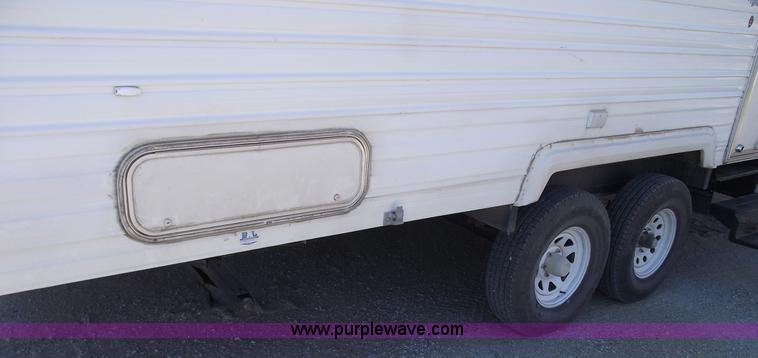 image for item C5709 2001 Forest River 26' toy hauler camper