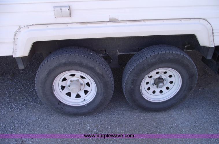 image for item C5709 2001 Forest River 26' toy hauler camper