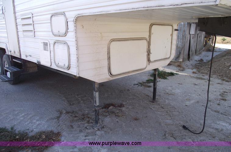 image for item C5709 2001 Forest River 26' toy hauler camper