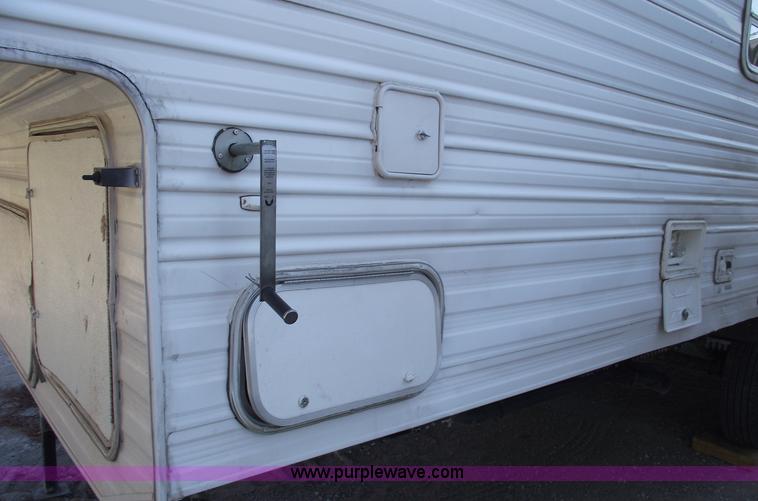 image for item C5709 2001 Forest River 26' toy hauler camper