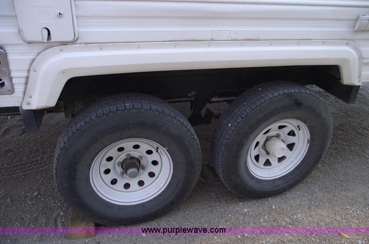 image for item C5709 2001 Forest River 26' toy hauler camper