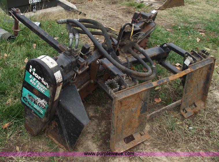 image for item C5799 Harley S-6 power rake skid steer attachment