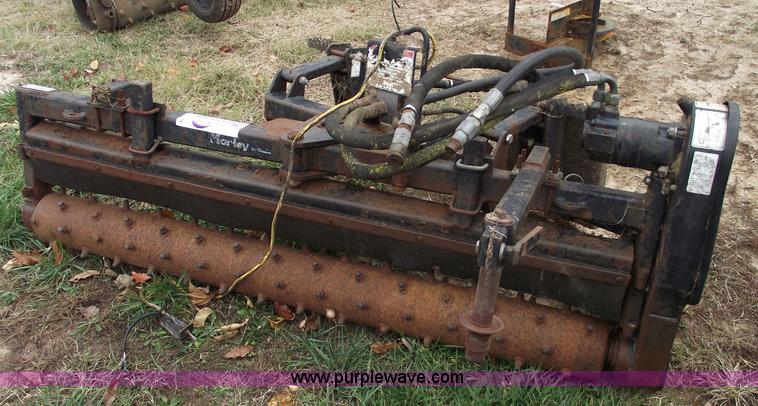 image for item C5799 Harley S-6 power rake skid steer attachment