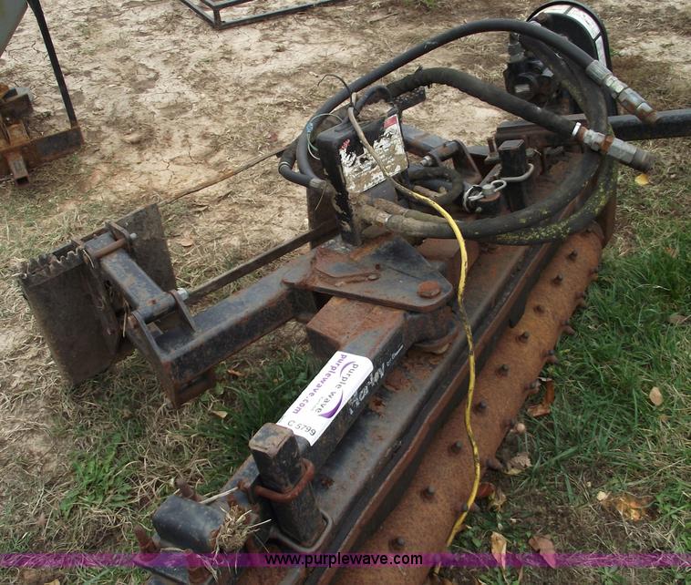 image for item C5799 Harley S-6 power rake skid steer attachment
