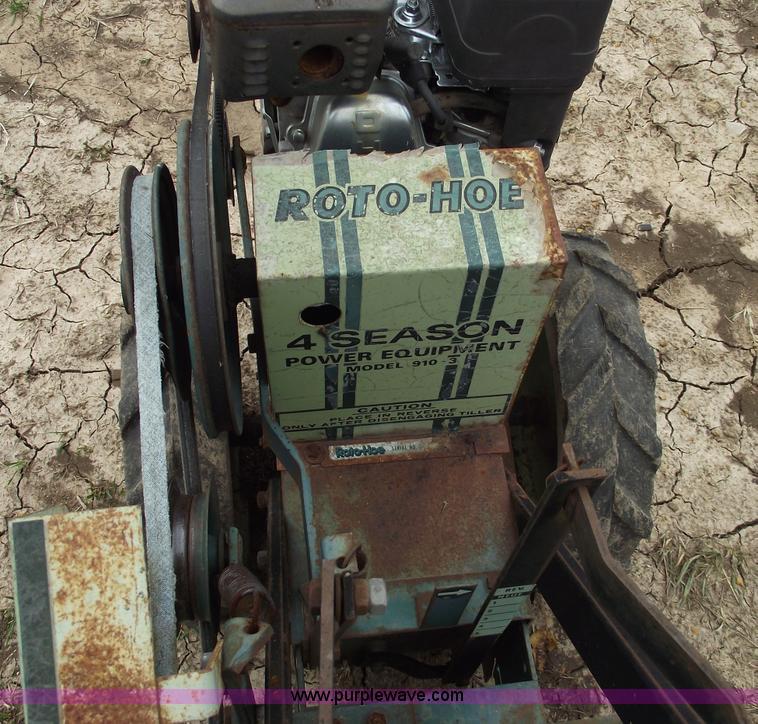 image for item C5801 Roto Hoe 910-3 self propelled rear tine tiller