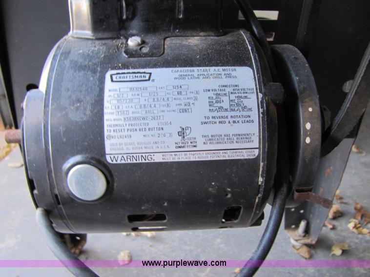 image for item C9599 Craftsman 12" band saw/sander