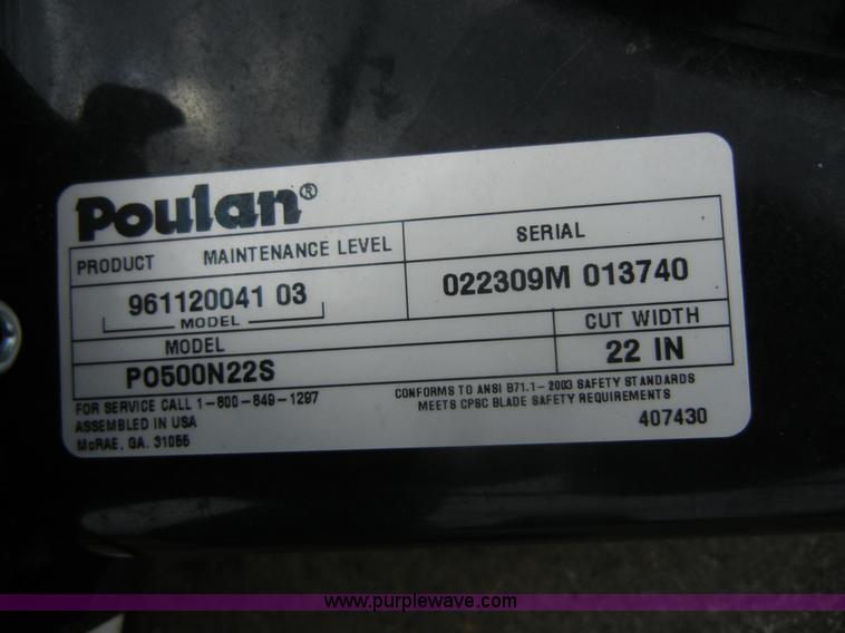 image for item F9267 MTD Yard Machine lawn mower