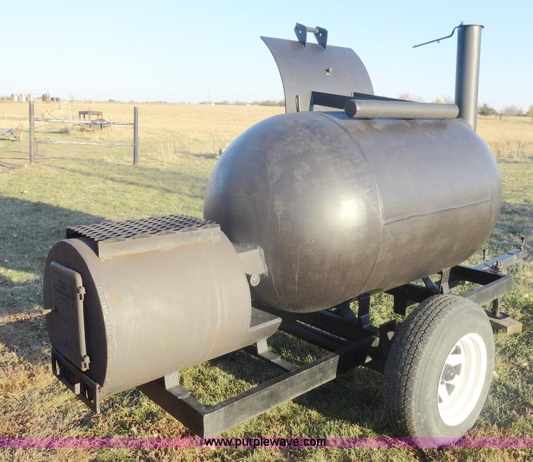 image for item G9240 Custom built smoker