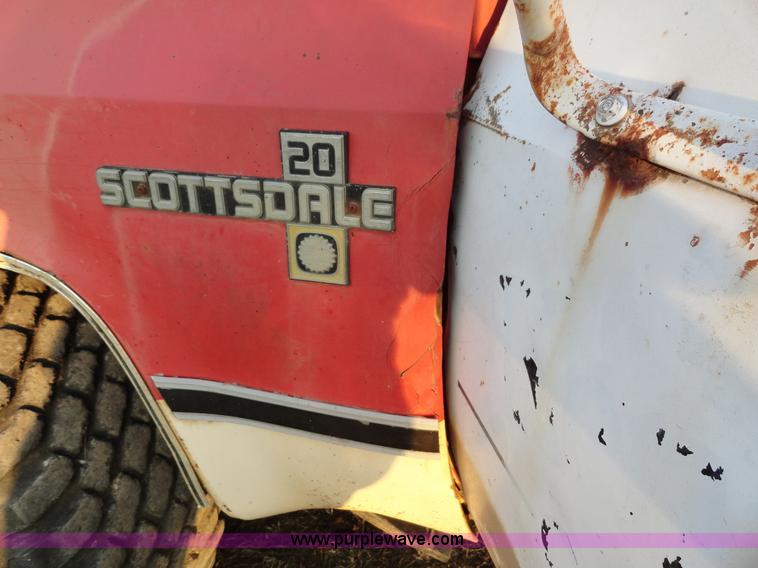 image for item H9007 1981 Chevrolet Scottsdale K20 pickup truck