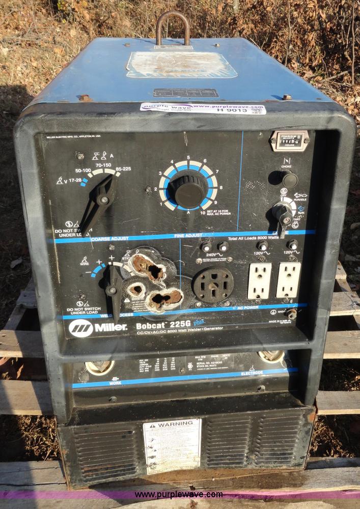 image for item H9013 Miller Bobcat 225G welder/generator
