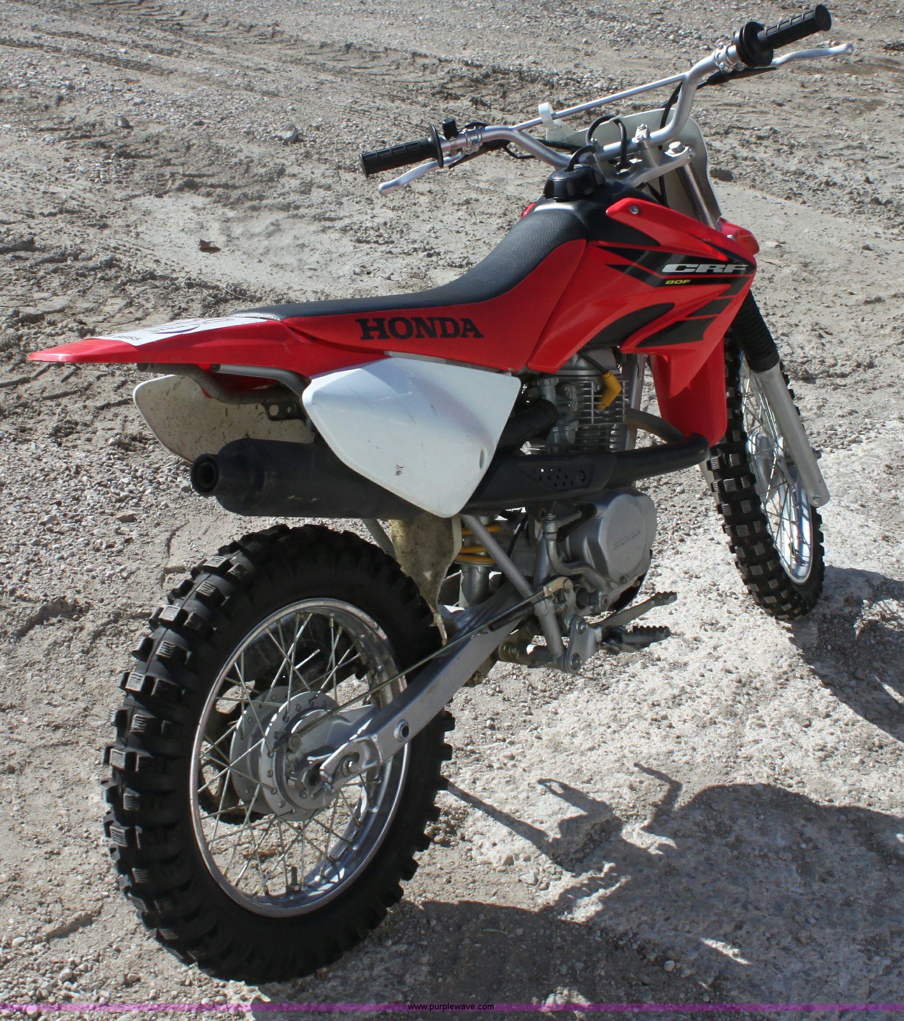 Honda CRF 80cc dirt bike in Emporia, KS Item B8665 sold Purple Wave