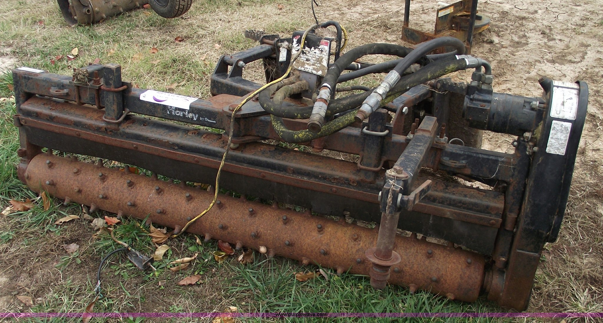 Harley S6 power rake skid steer attachment in Willard, MO Item C5799