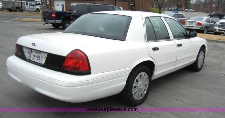 image for item A3344 2008 Ford Crown Victoria Police Interceptor