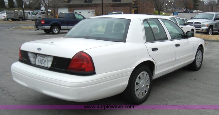 image for item A3345 2008 Ford Crown Victoria Police Interceptor